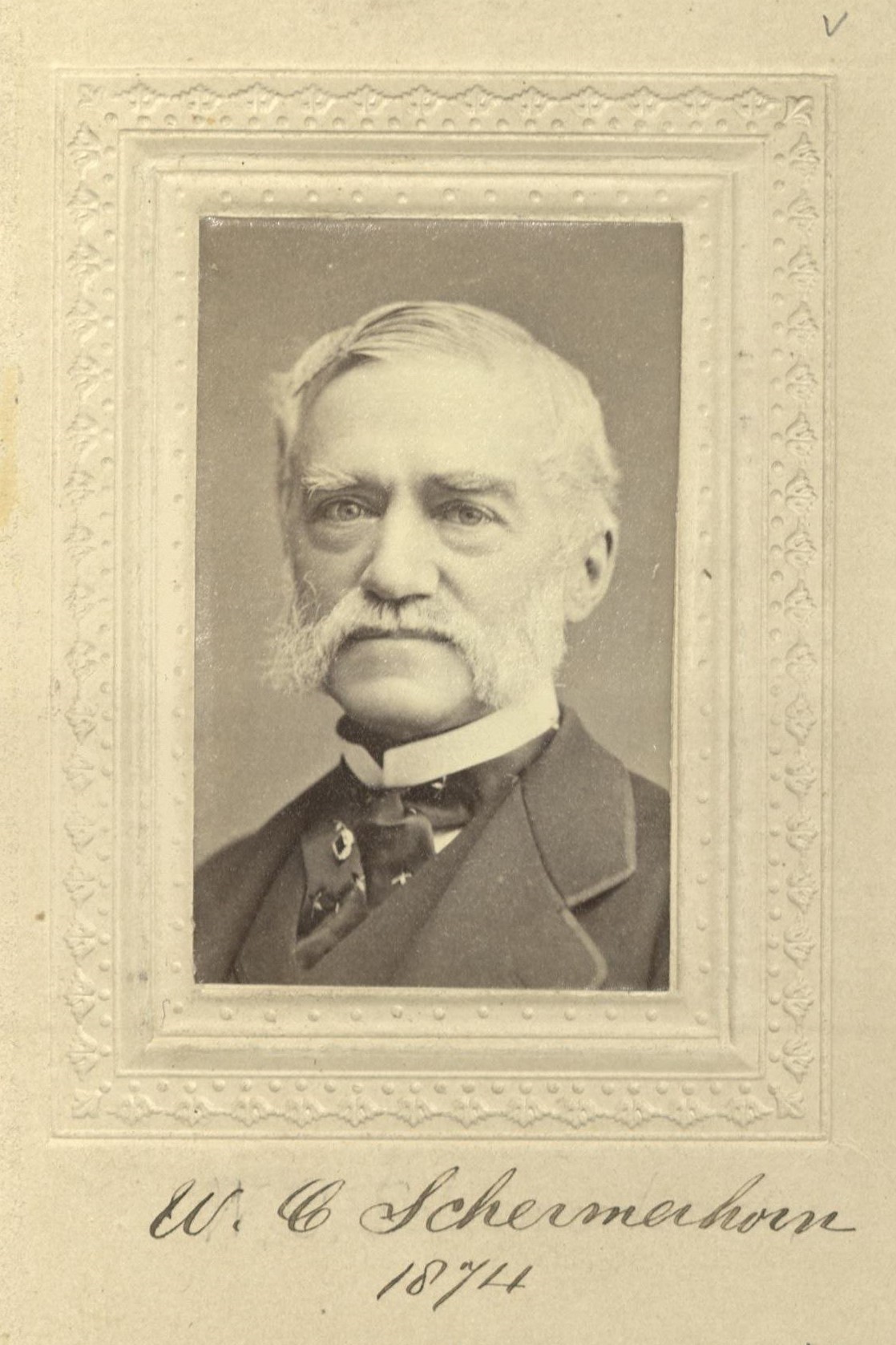 Member portrait of W. C. Schermerhorn